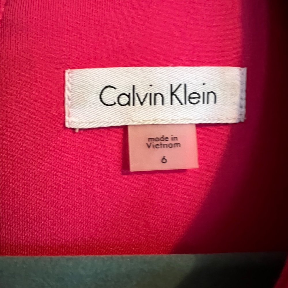 Calvin Klein Sleeveless Pencil Dress - Picture 6 of 6